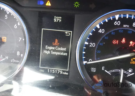 2015 Toyota Highlander Limited V6 z USA, uszkodzony, nr VIN 5TDYKRFH5FS106173